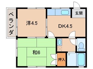 ハイツカワバタの物件間取画像